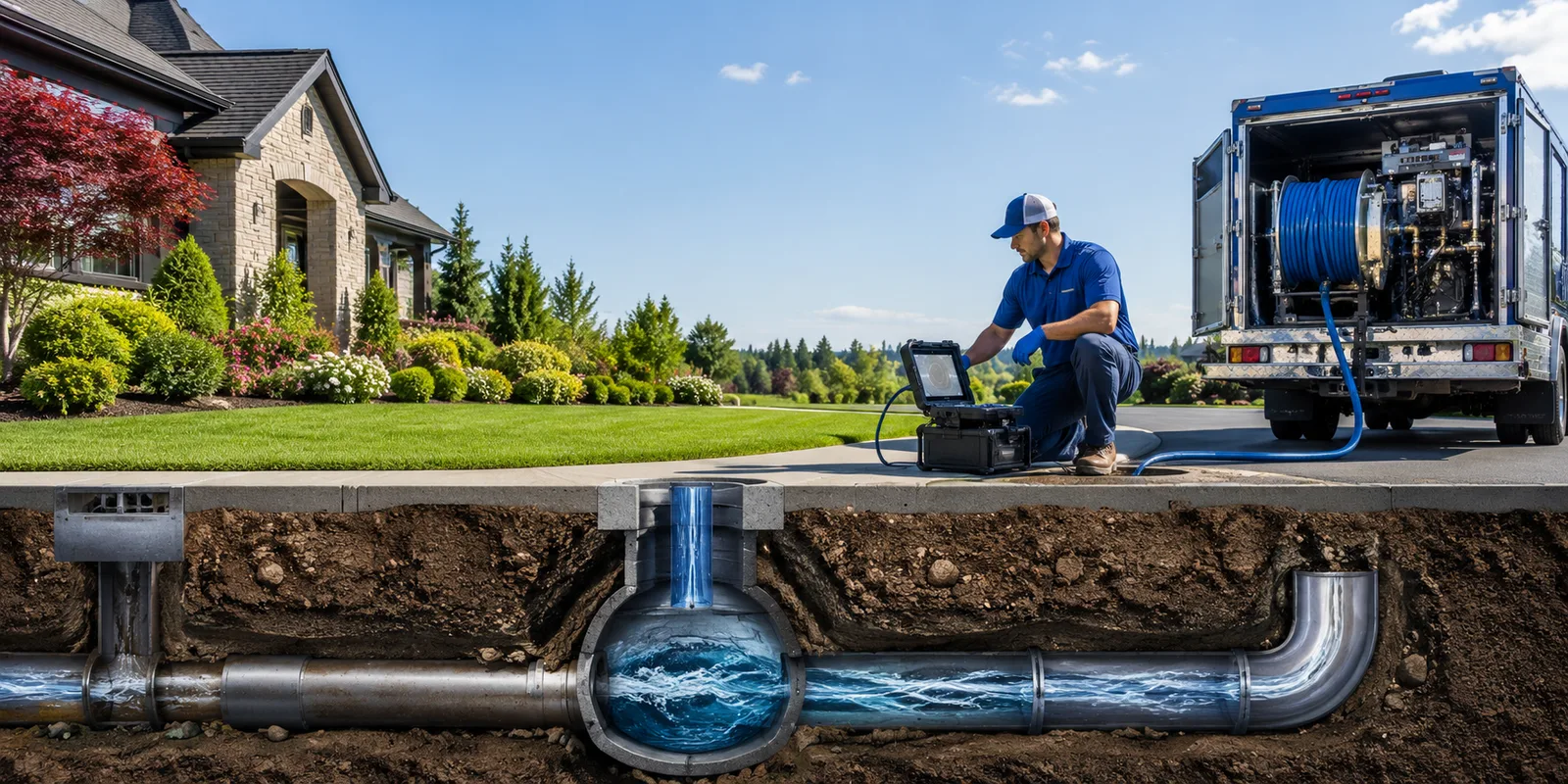 Drainage restoration information for Columbia Station, OH